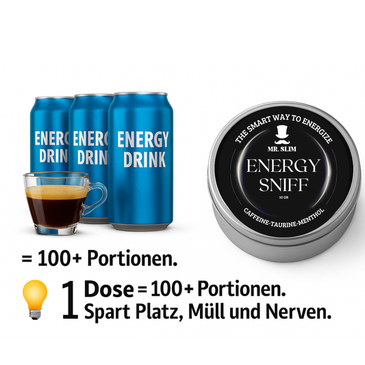 Mr. Slim Energy Sniff - Koffein Taurin Menthol